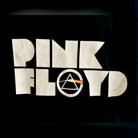 🌈 🌙 Pink Floyd Men’s large black t-shirt - Picture 2 of 6